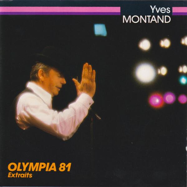 Yves Montand - Olympia 81 Extraits Bon état -  reconditionné disponible sur Label Emmaüs